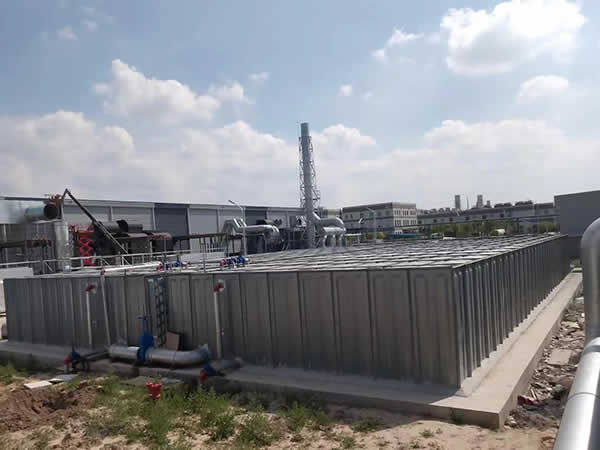 埋地型装配式双弧肋超刚度大模块泵箱一体水池